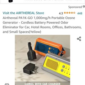 Portable ozone generator